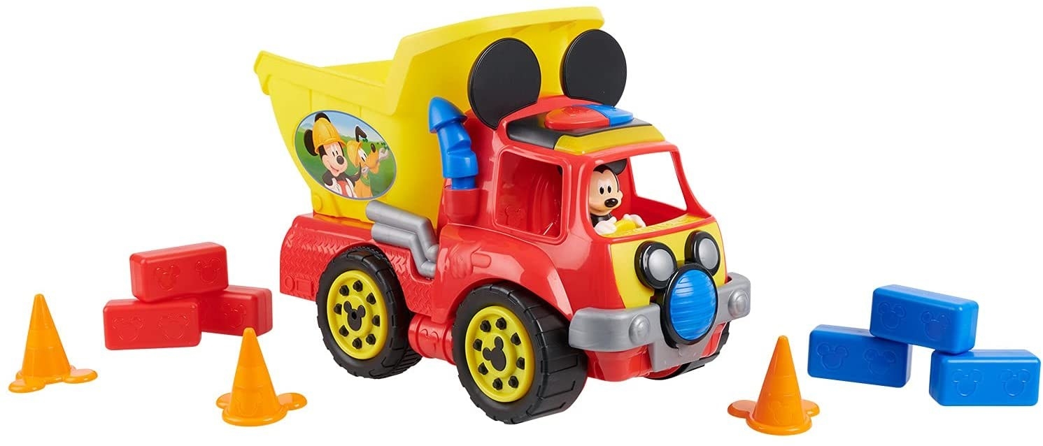 the mickey mouse dump truck