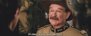 robin williams at theodore roosevelt in night at the museum saying