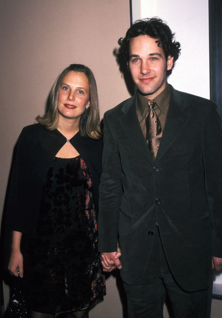 Julie Yaeger and Paul Rudd during New York Screening of &quot;The Object of My Affection&quot;