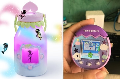 fairy finder and a tamagotchi