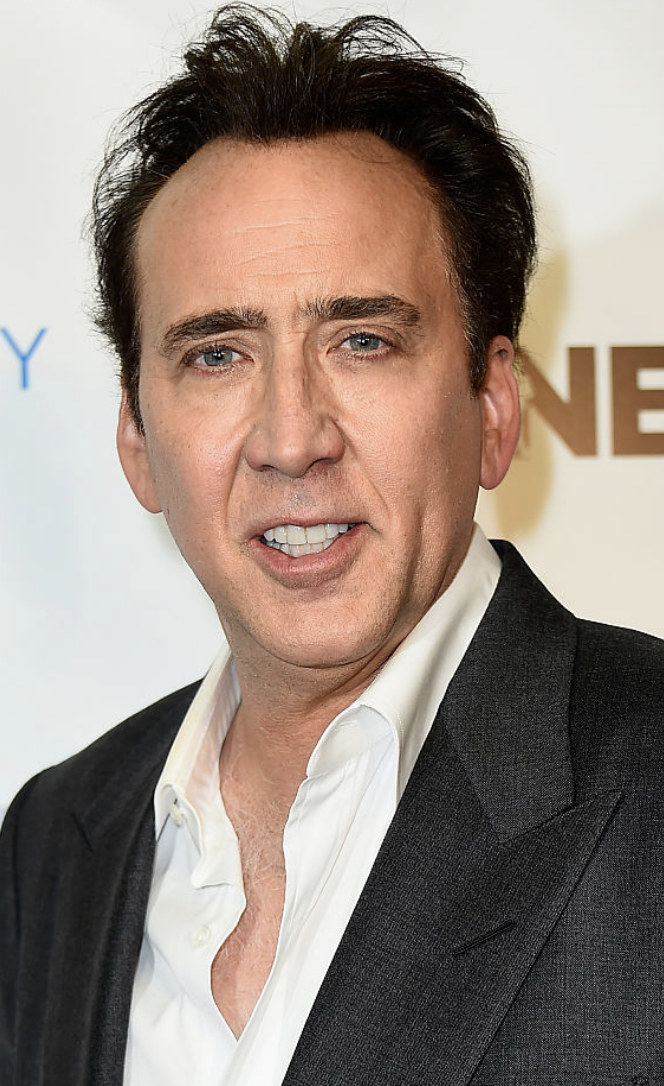 Cage at a screening of &quot;The Runner&quot; in 2015