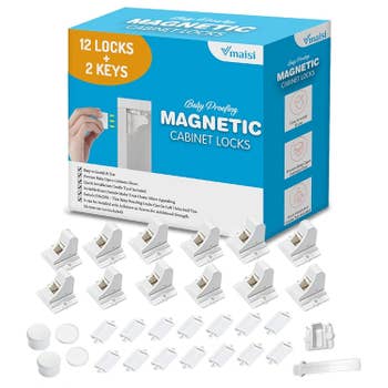 the box of magnetic cabinet locks