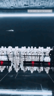 a gif of storm troopers