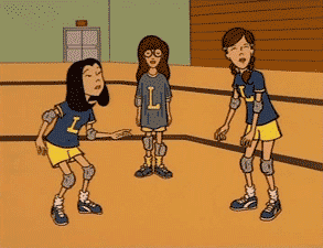 &quot;Daria&quot; – Daria is seen in gym class, and two girls jump into each other in front of her.
