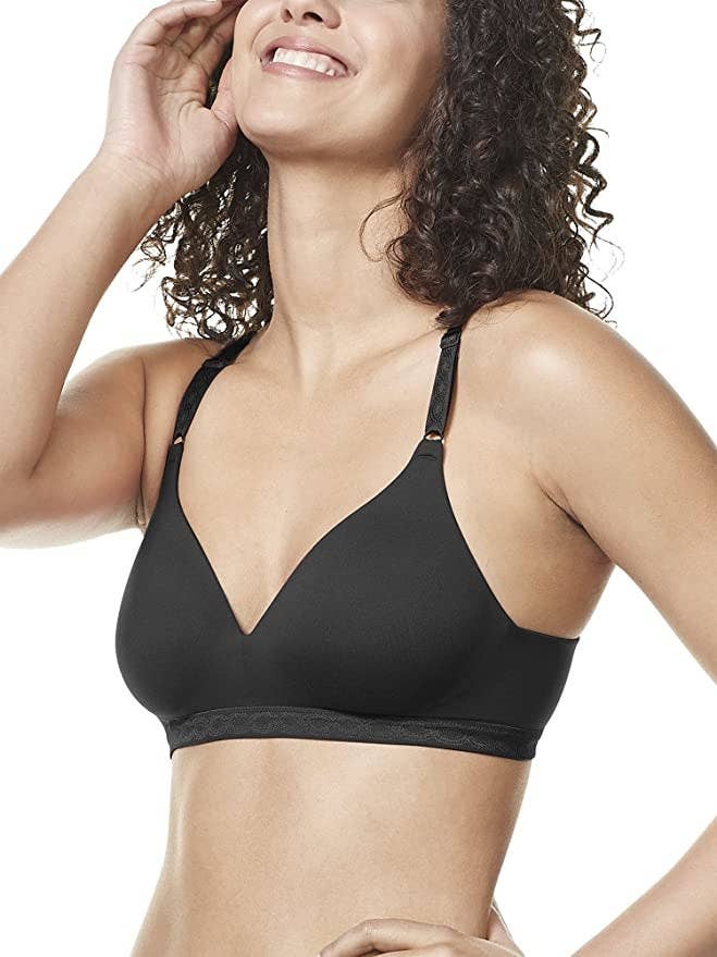 I always get a funny look from people when I tell them about this wire-free  bra that will give them the same lift as an underwire. The