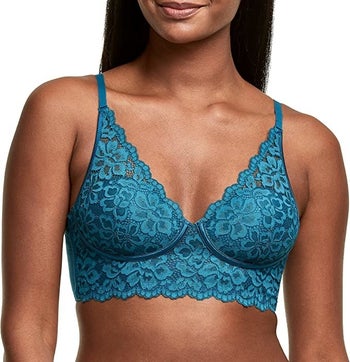 Maidenform Womens Casual Comfort Convertible Wirefree Bralette, 34C 