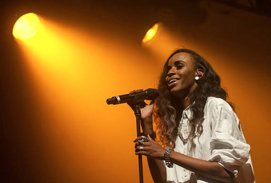 Angel Haze performing at  The Corn Exchange in 2014
