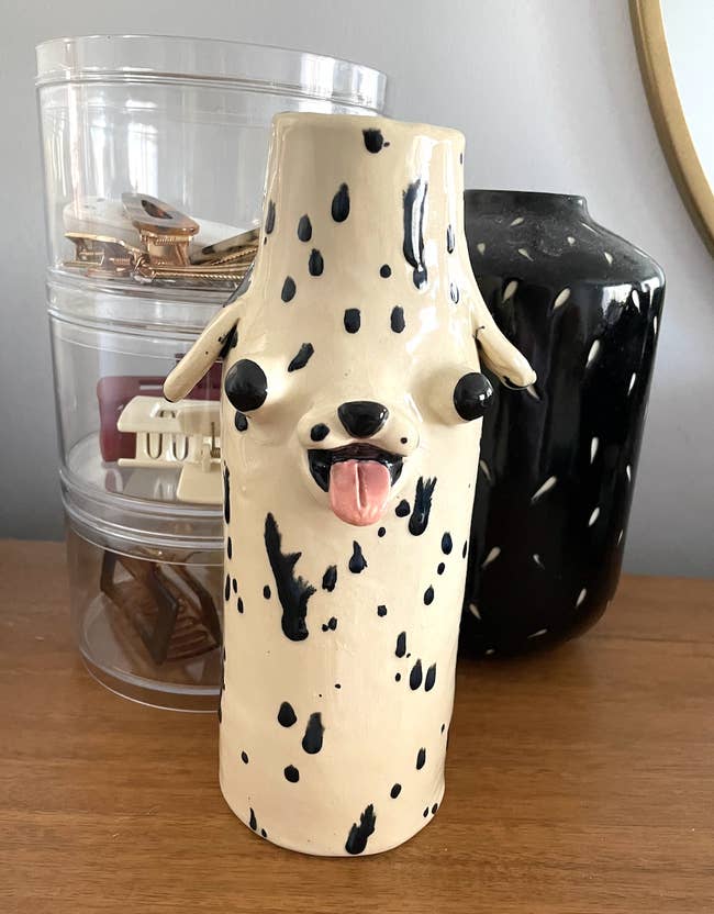 a buzzfeed writer's dalmatian vase