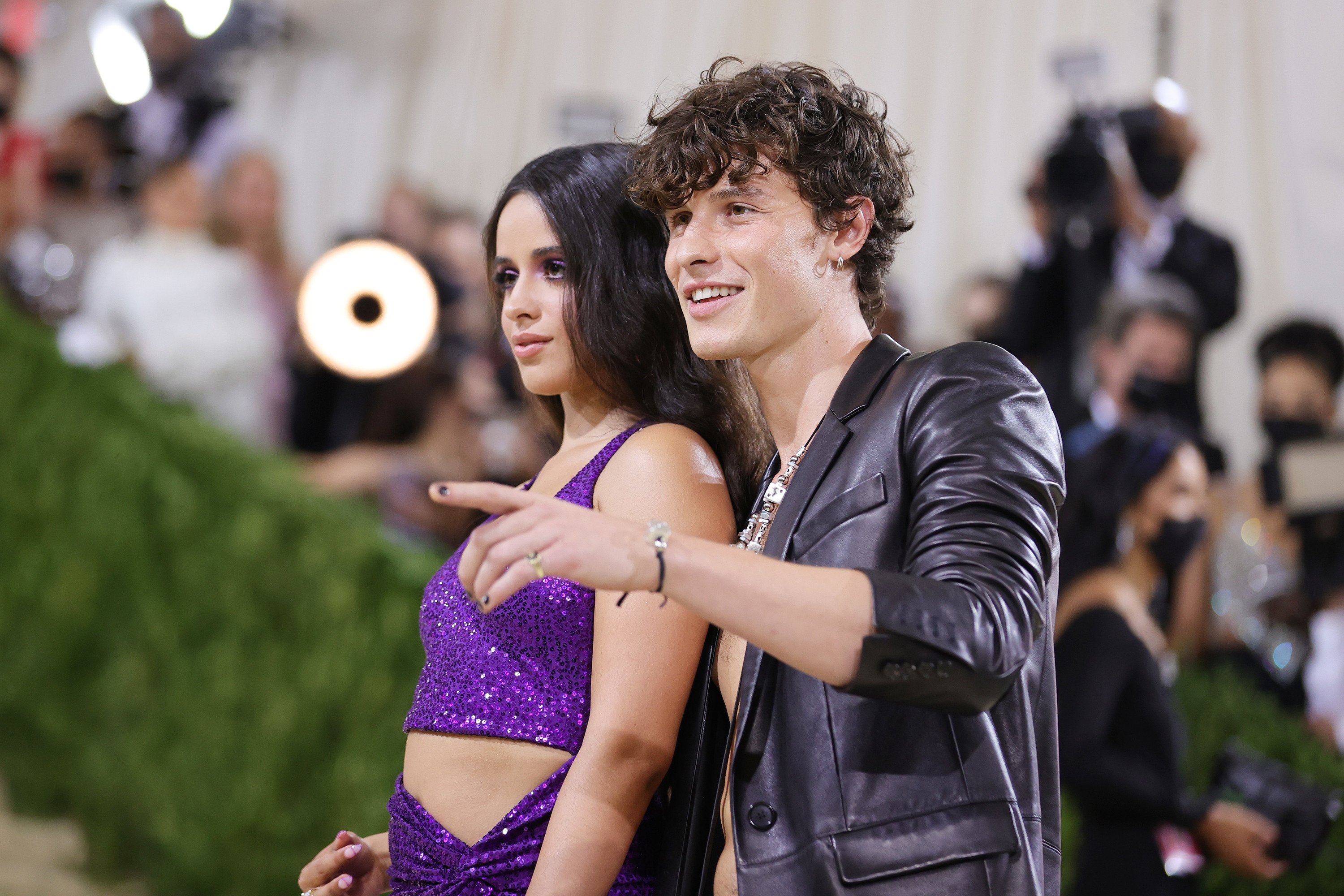 Photo of Shawn Mendes and Camila Cabello at the Met Gala
