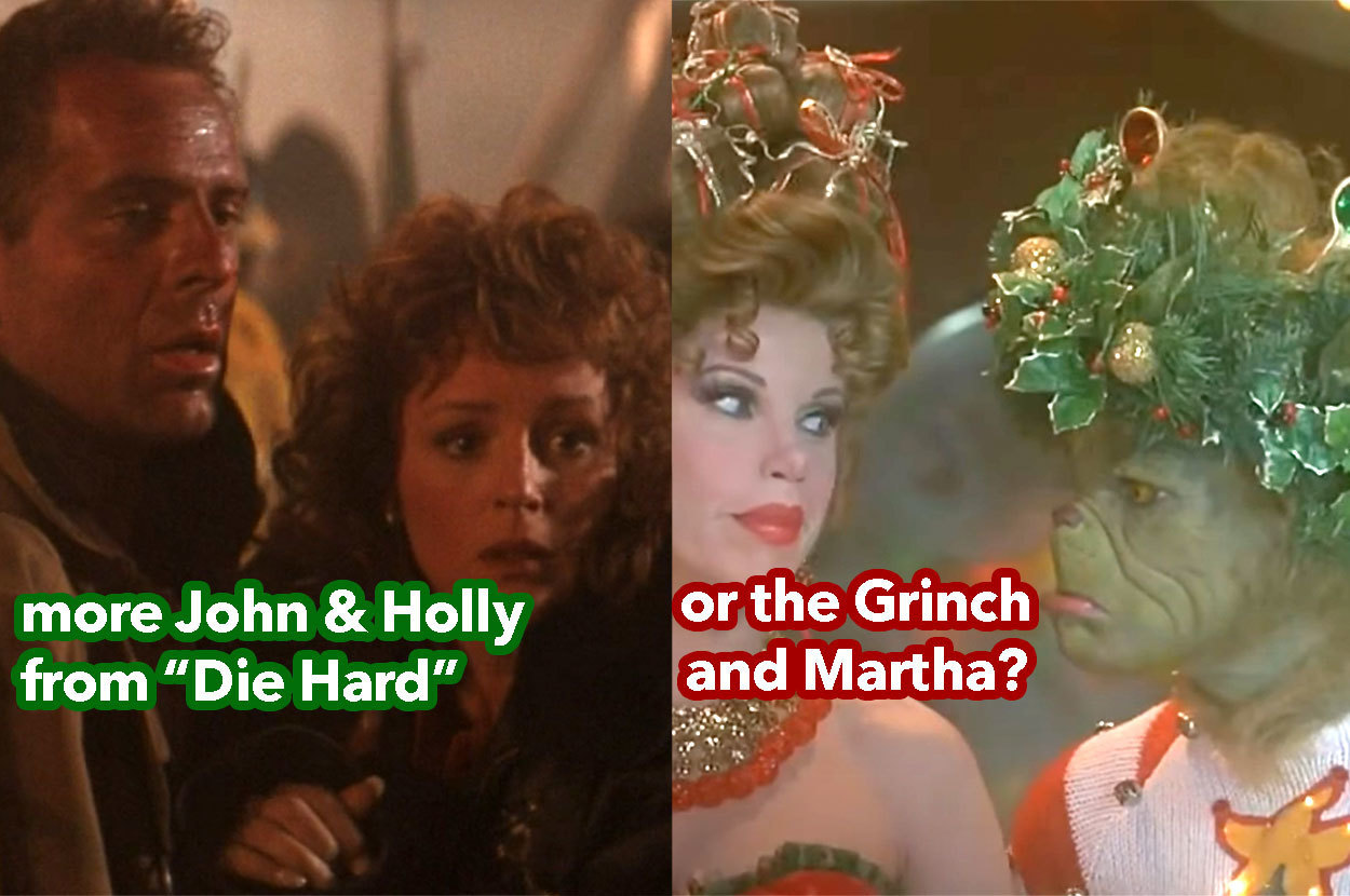 The Love Hard Cast Finds Out Which Classic Holiday Couple They Really Are  