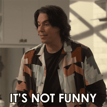 Spencer Shay saying &quot;It&#x27;s not funny&quot;