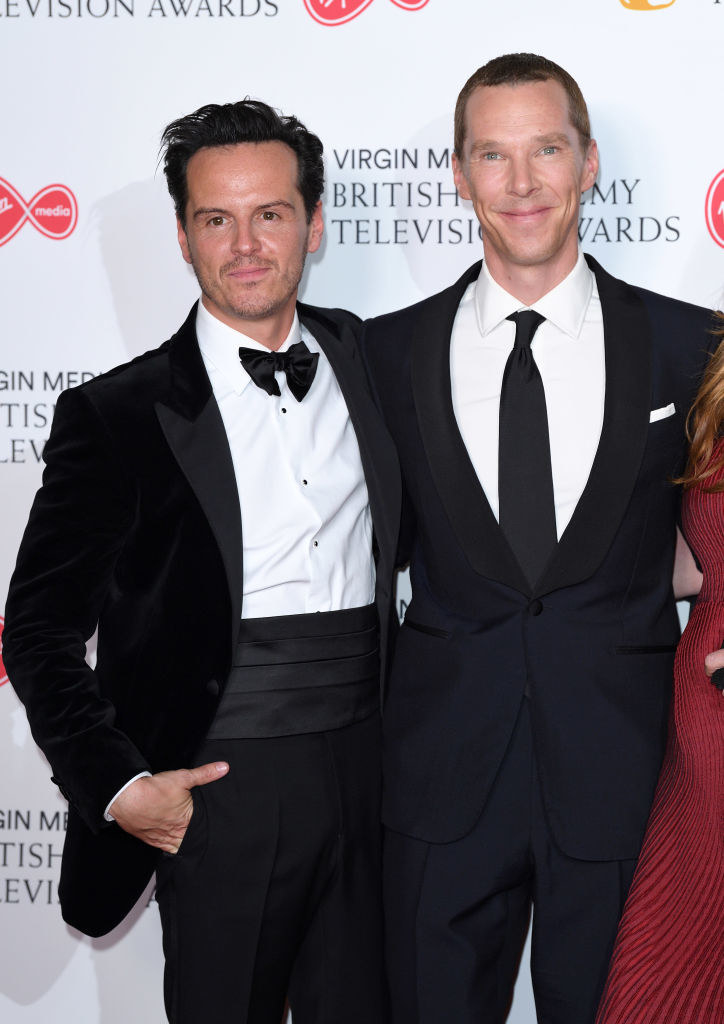 Andrew and Ben on a red carpet together recently