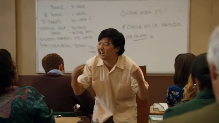 Chang yelling at his Spanish class in &quot;Community&quot;