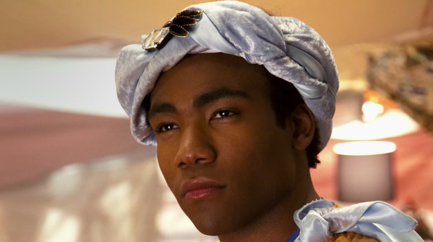 Troy dressed in his pillow fight war outfit in &quot;Community&quot;