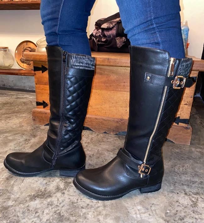 21 Best Knee-High Black Boots To Stomp Around In 2022