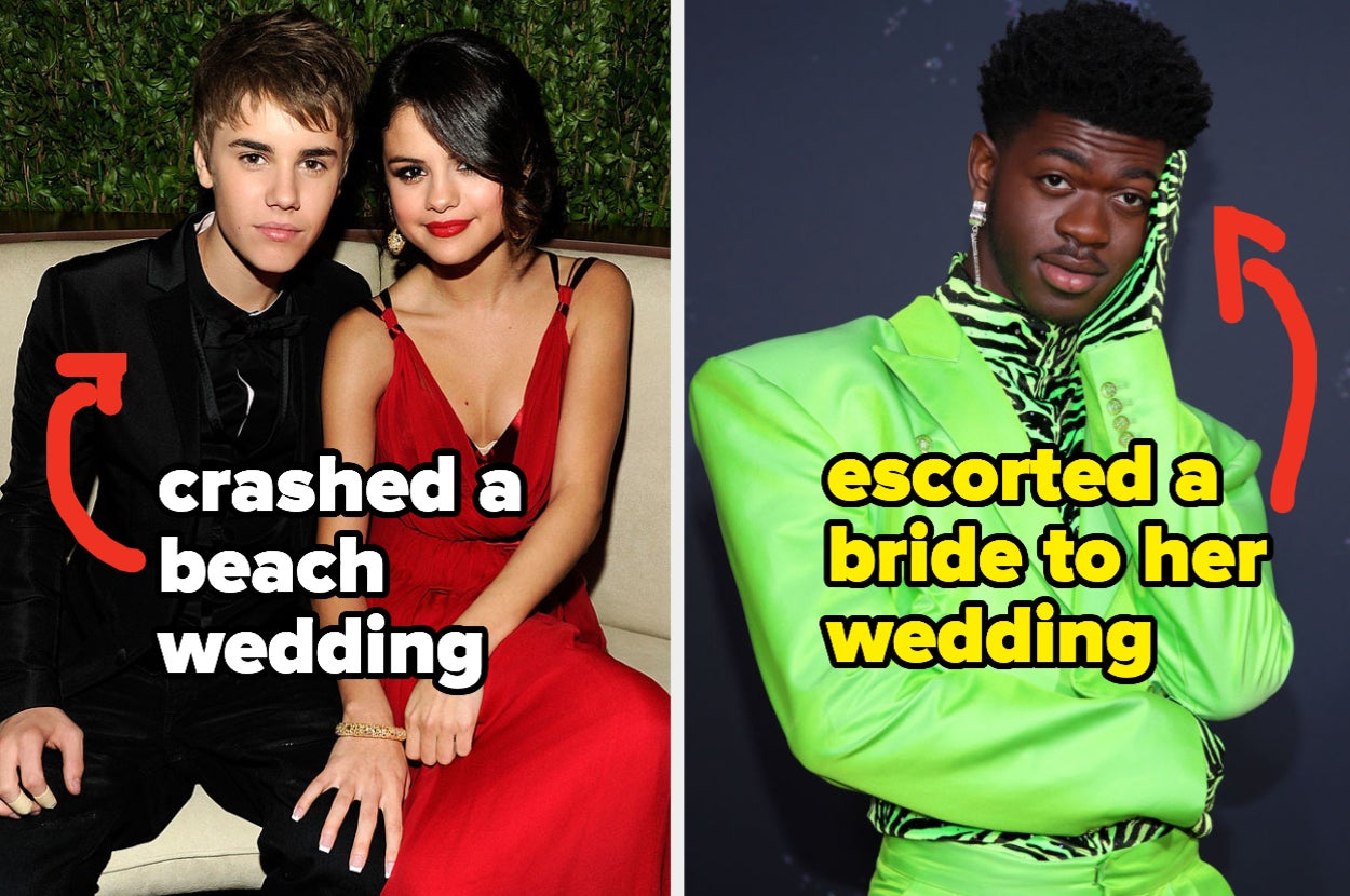 Justin Bieber and Selena Gomez and Lil Nas X