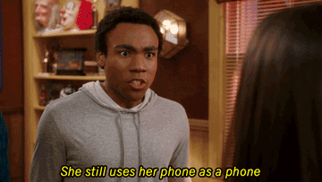 Troy talking to Annie in their apartment in &quot;Community&quot;