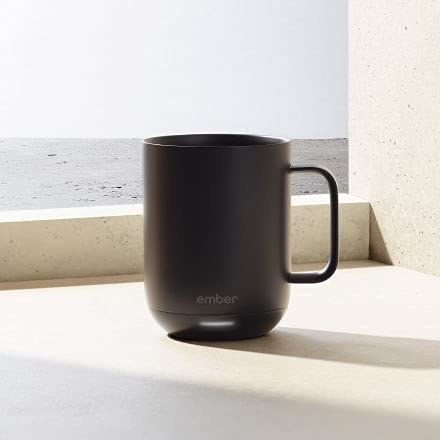 The smart mug in ceramic black