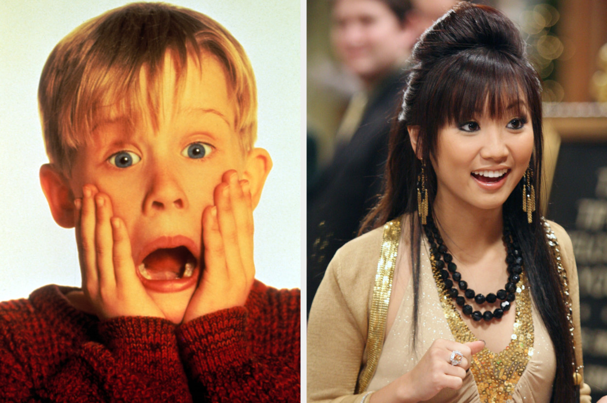 Macaulay Culkin in &quot;Home Alone&quot; and Brenda Song in &quot;Suite Life of Zack &amp;amp; Cody&quot;