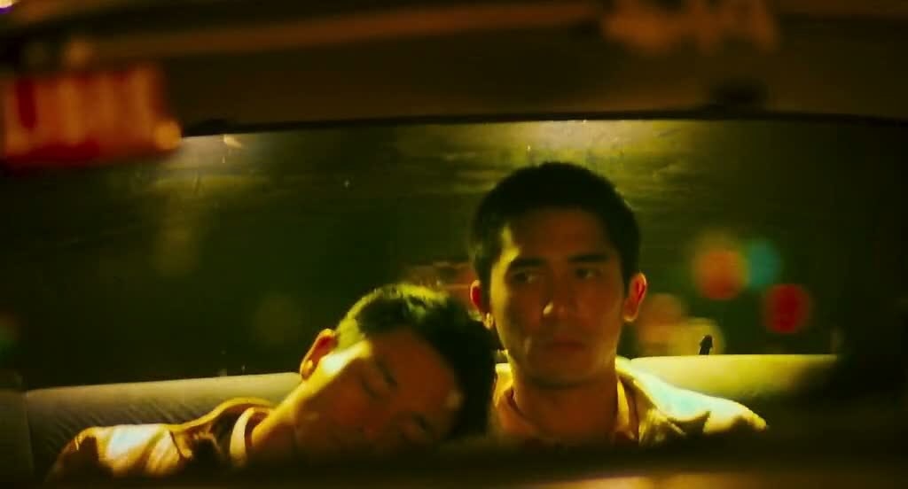 Leslie Cheung and Tong Leung in Wong Kar Wai&#x27;s &quot;Happy Together&quot;