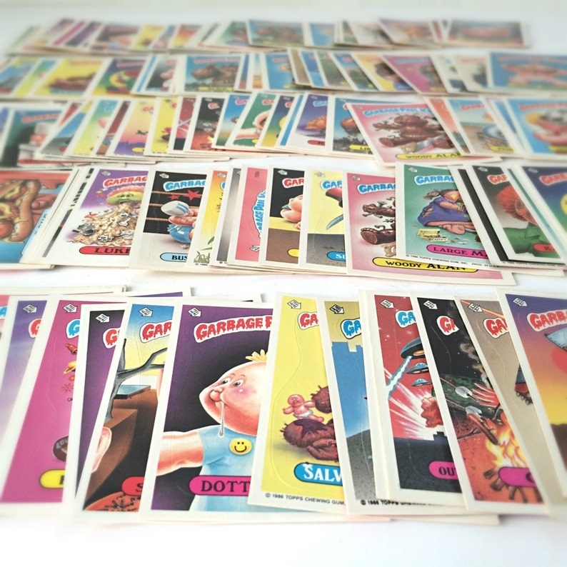 Collection Garbage Pail Kids cards