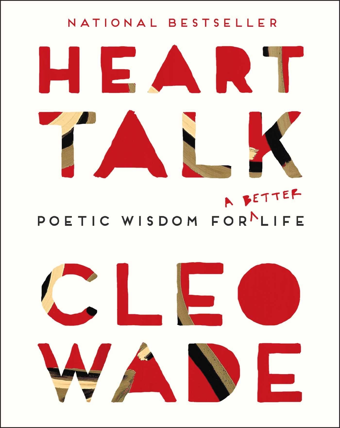 The book cover for Heart Talk: Poetic Wisdom for a Better Life by Cleo Wade