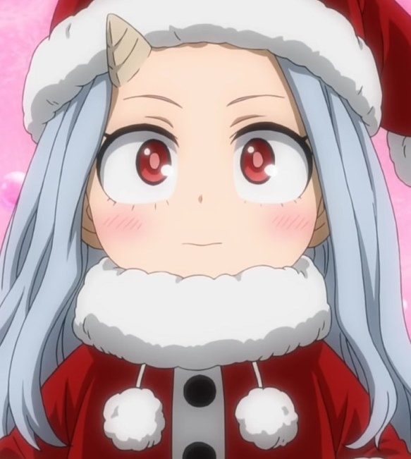 Eri looking absolutely adorable in her Santa outfit