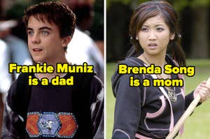 Frankie Muniz is a dad and Brenda Song is a mom