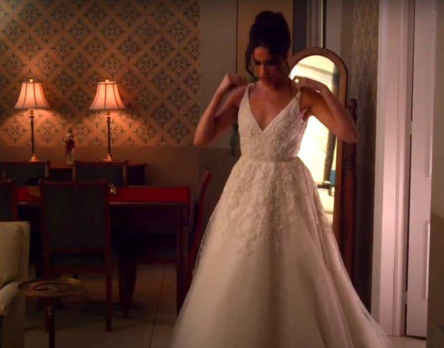 Rachel wedding discount dress suits