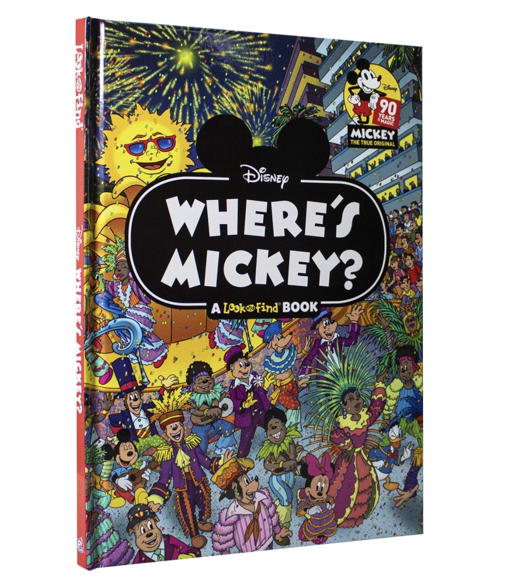 front cover of &quot;Where&#x27;s Mickey&quot; book