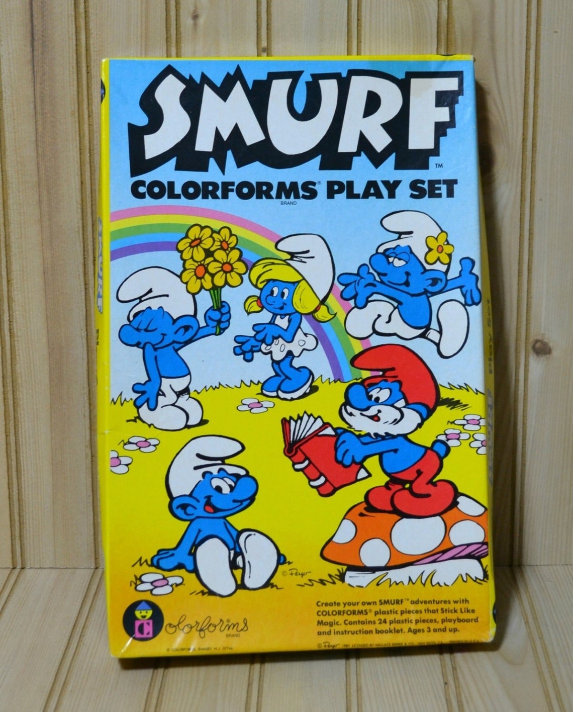 Smurfs Colorforms