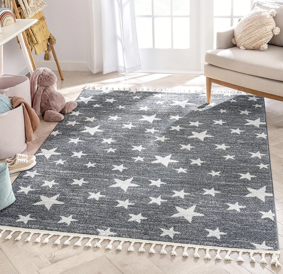 Starry geometric rug