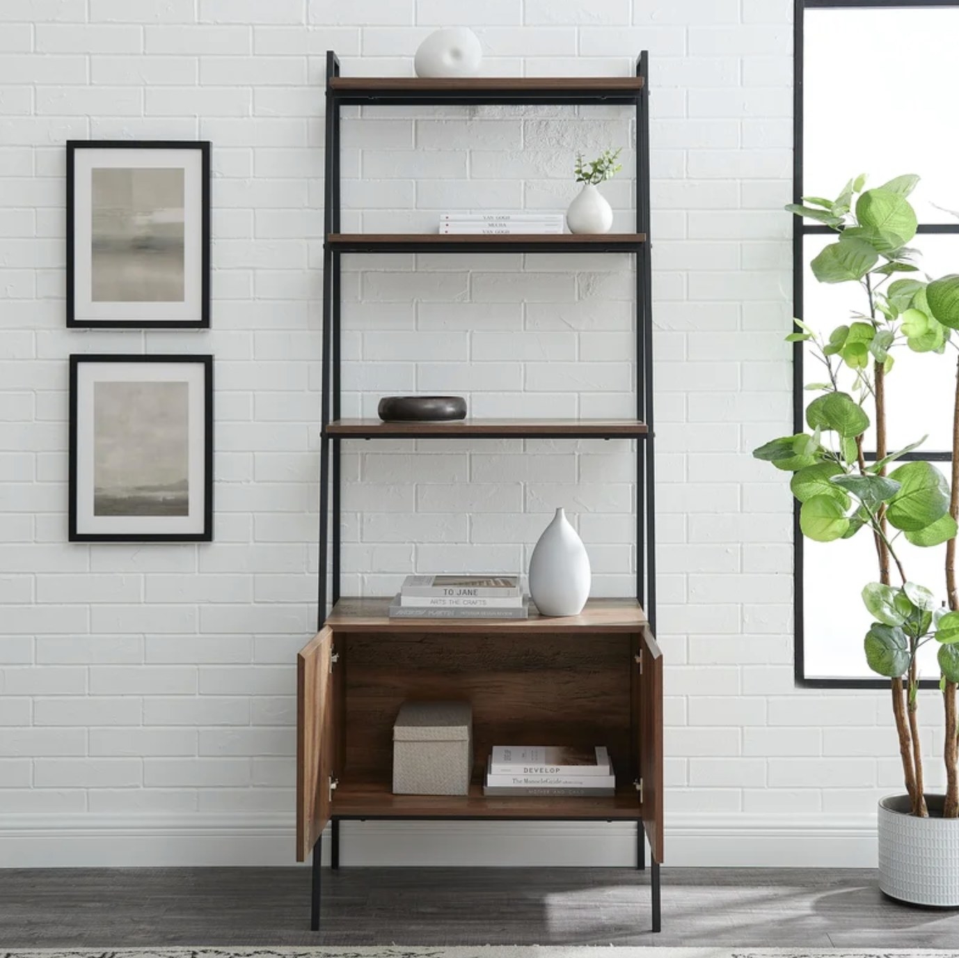 the ladder bookcase