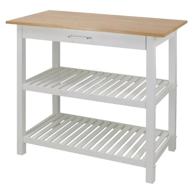 The kitchen island