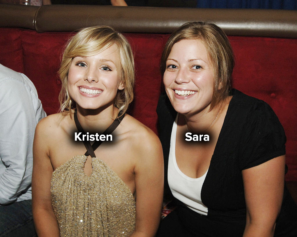 Kristen and Sara