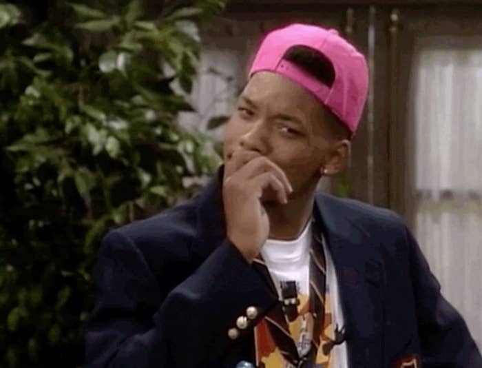 Will Smith from "Fresh Prince" thinks carefully