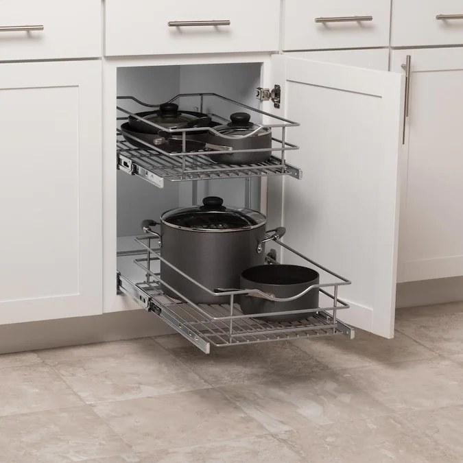 The cabinet organizer
