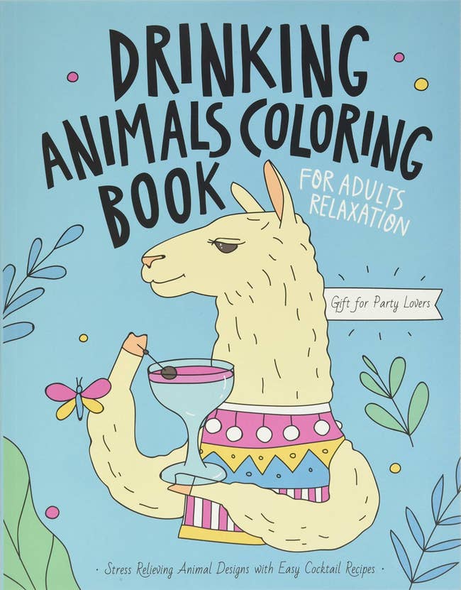 The cover of the coloring book