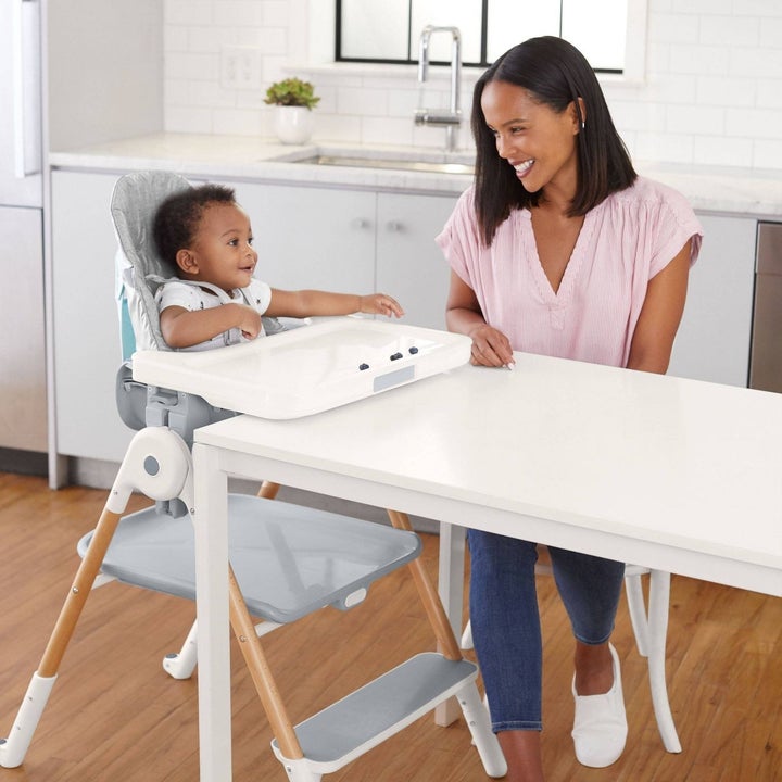 the product in high chair format