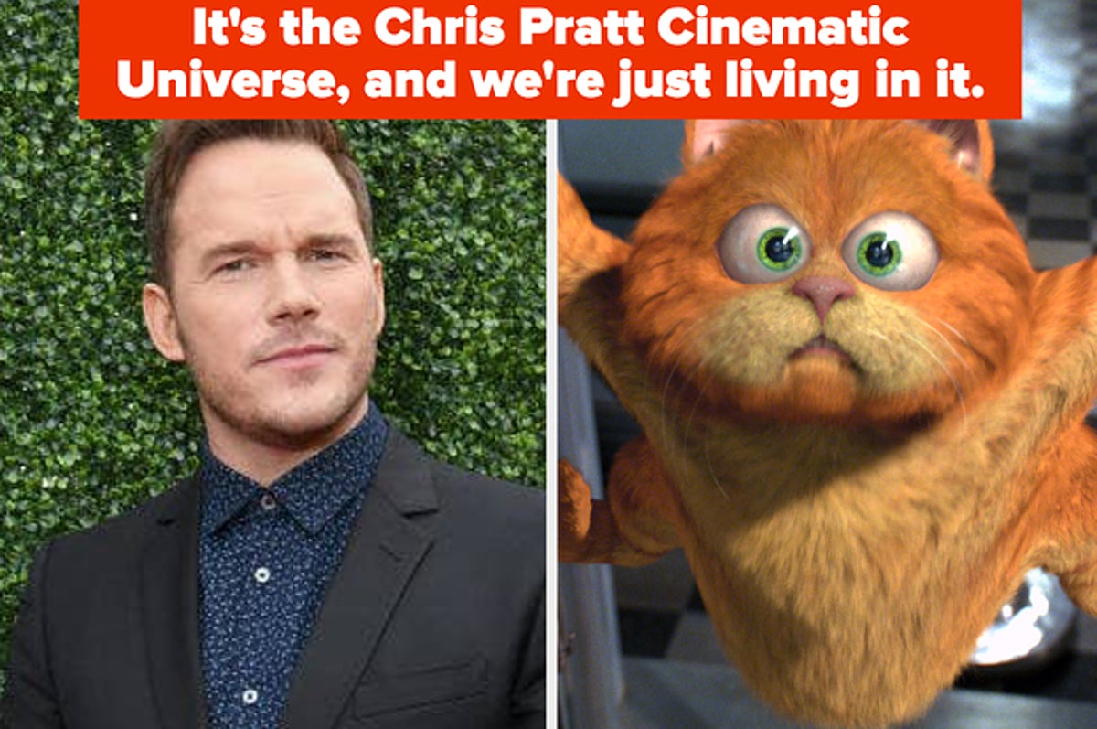 Chris Pratt Voicing Garfield Twitter Reactions