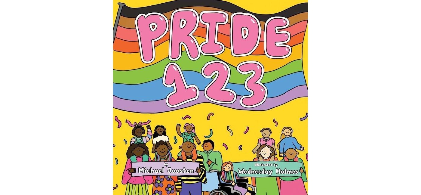 the colorful front cover of the book