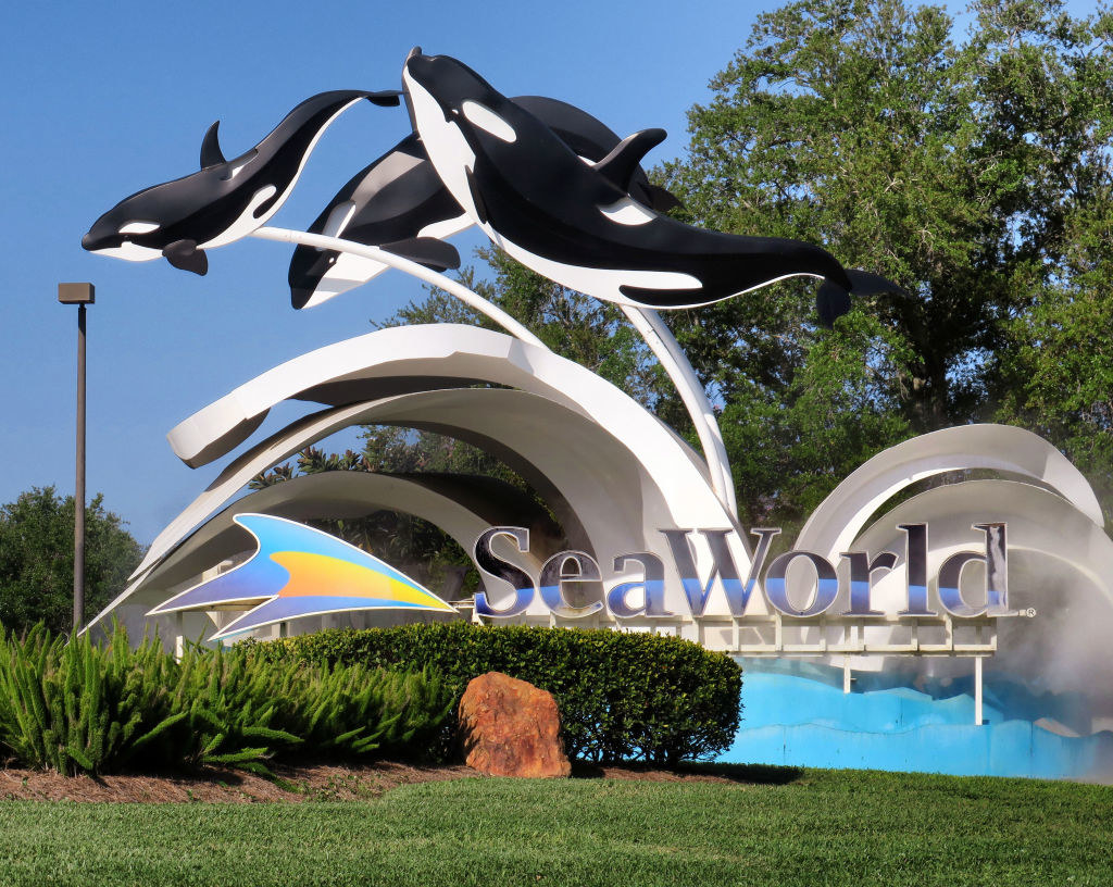 SeaWorld sign
