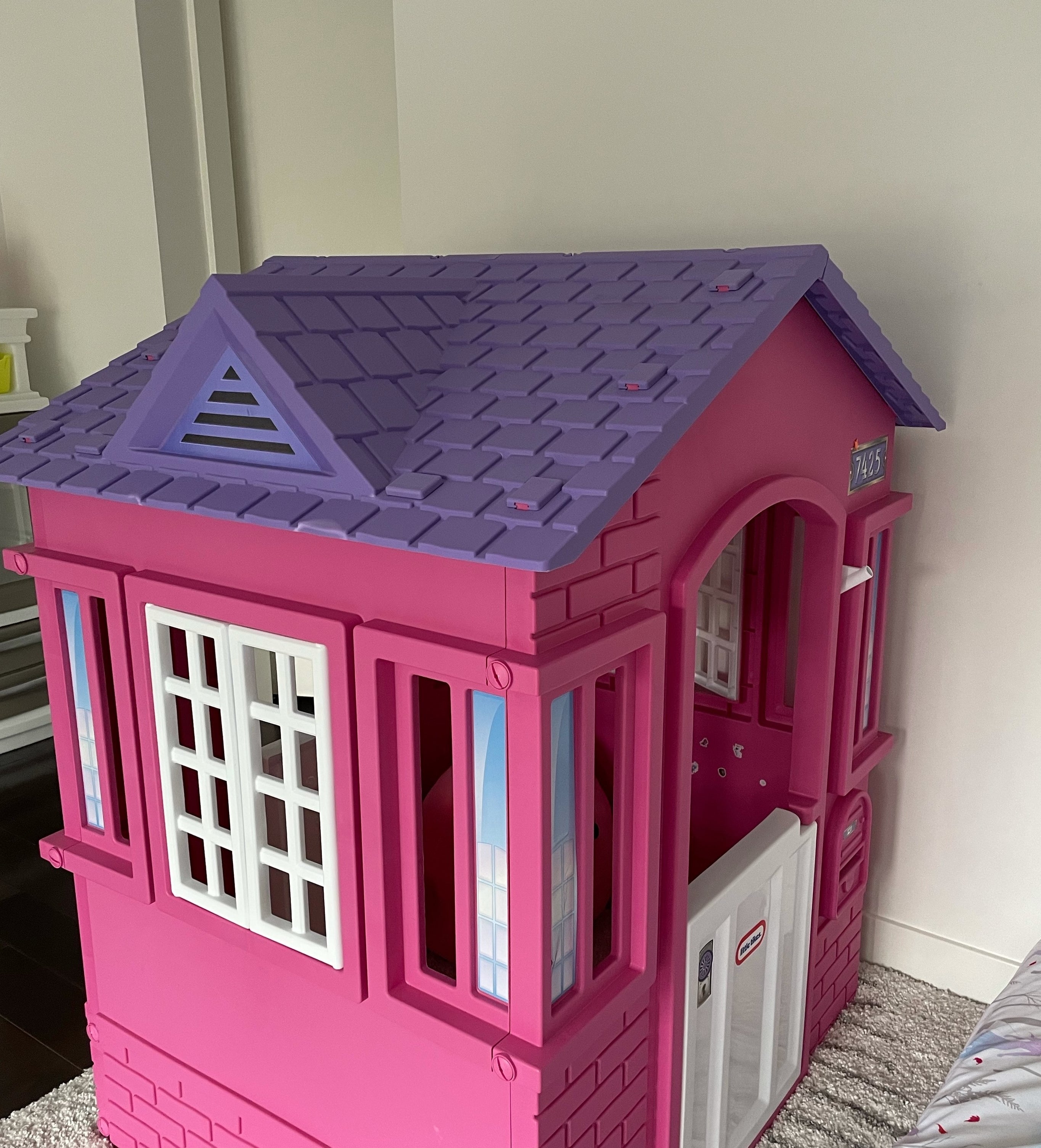 The pink playhouse