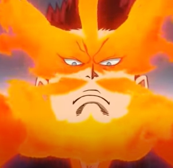 Endeavor looking down unapprovingly