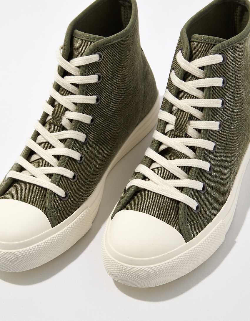 a pair of high-top sneakers