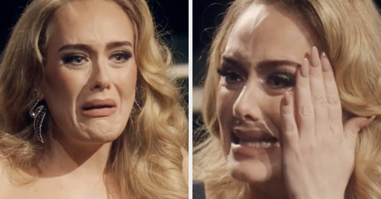 Adele Cries At Concert Teacher Reunion