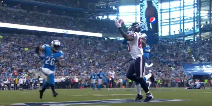 Andre Johnson makes a one-handed catch