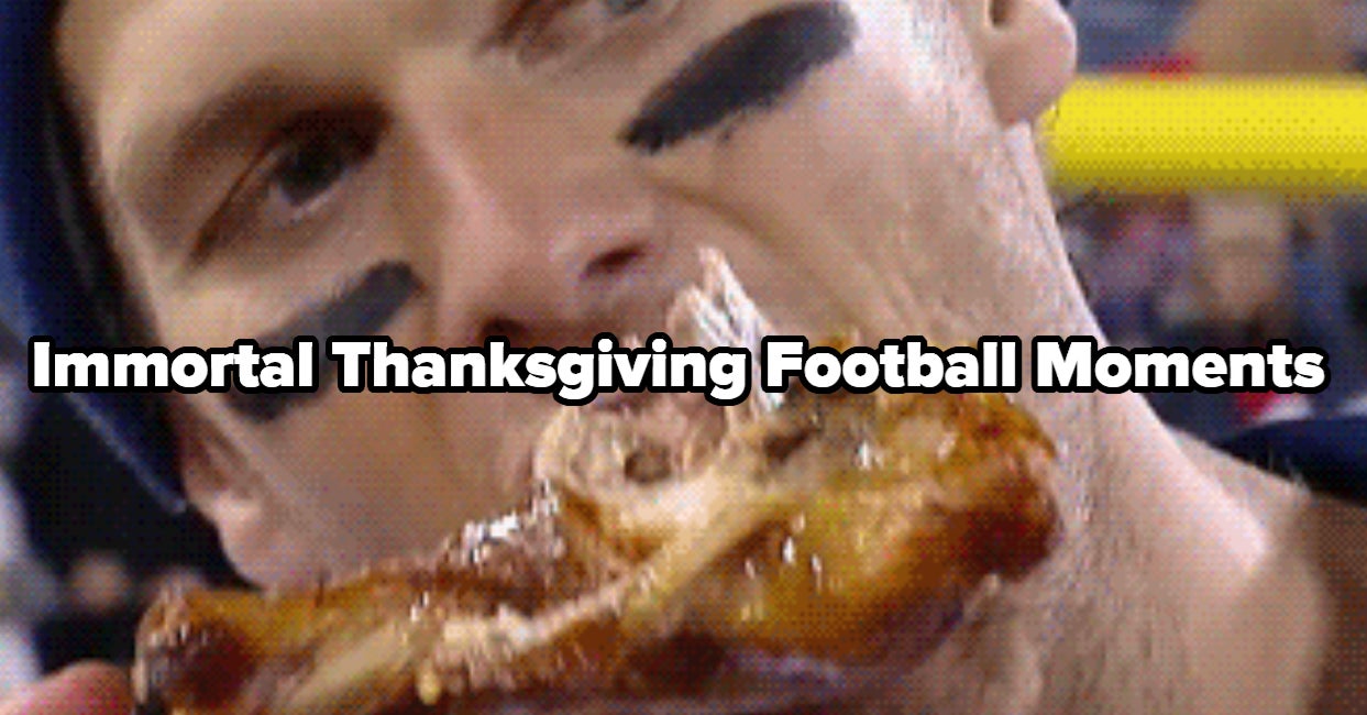 The best individual NFL performances on Thanksgiving Day