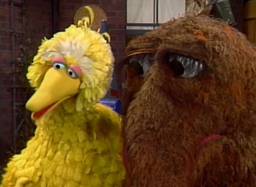 Big Bird and Snuffy