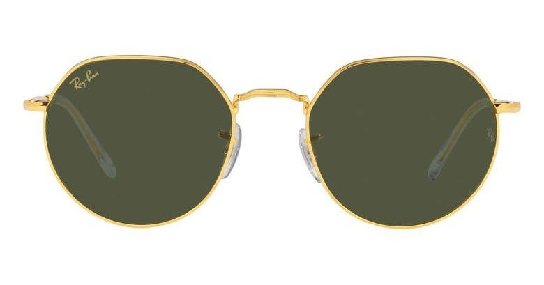 the classic sunglasses with gold frames